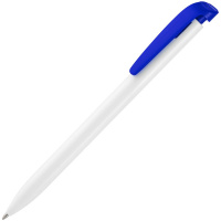 Ручка шариковая Favorite белая с синим